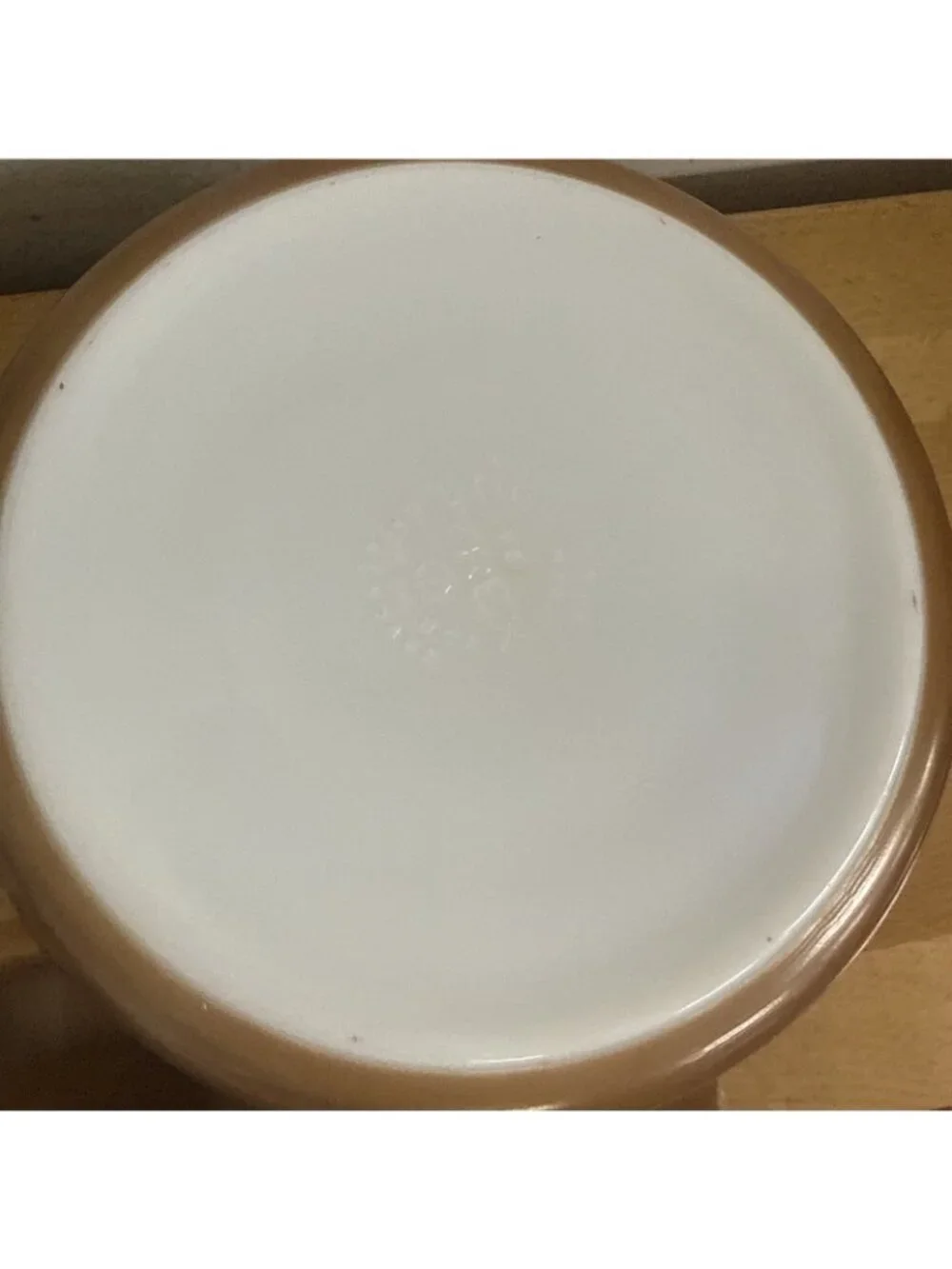 Pyrex Vintage Set of 3 Cinderella Early American Mixing Nesting Bowls Gold Brown